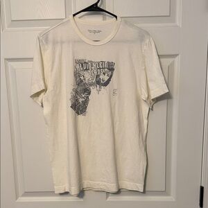 Calvin Klein Cream Graphic Tee